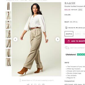 Ba&sh classic trousers